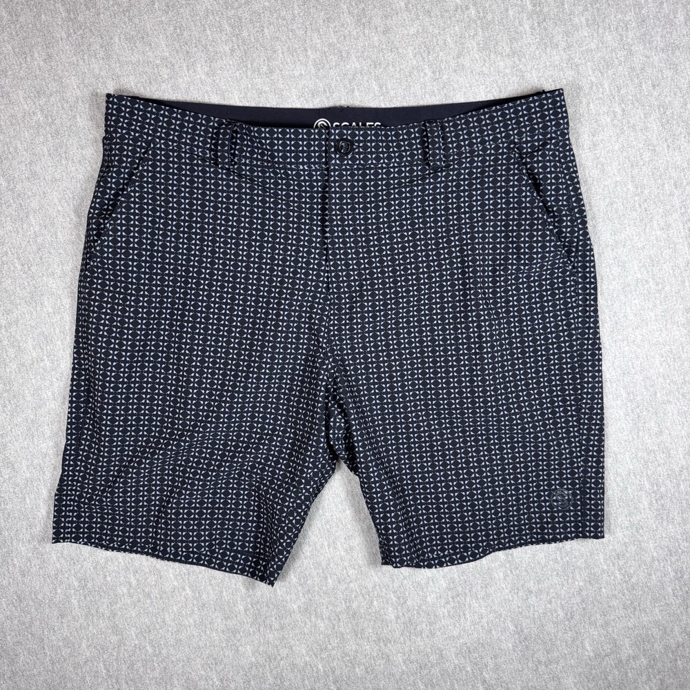 SCALES Mens 38 Shorts Golf Performance Stretch